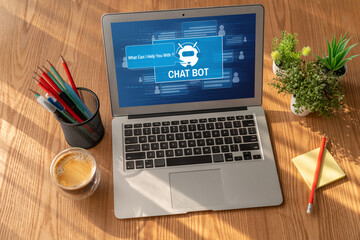 Chatbot software application for modish online business that automatically reply to customer...