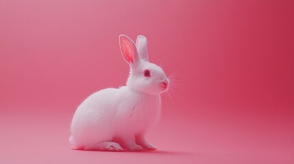 Obraz premium An Easter decoration with cool chicken and egg. Easter holiday concept.