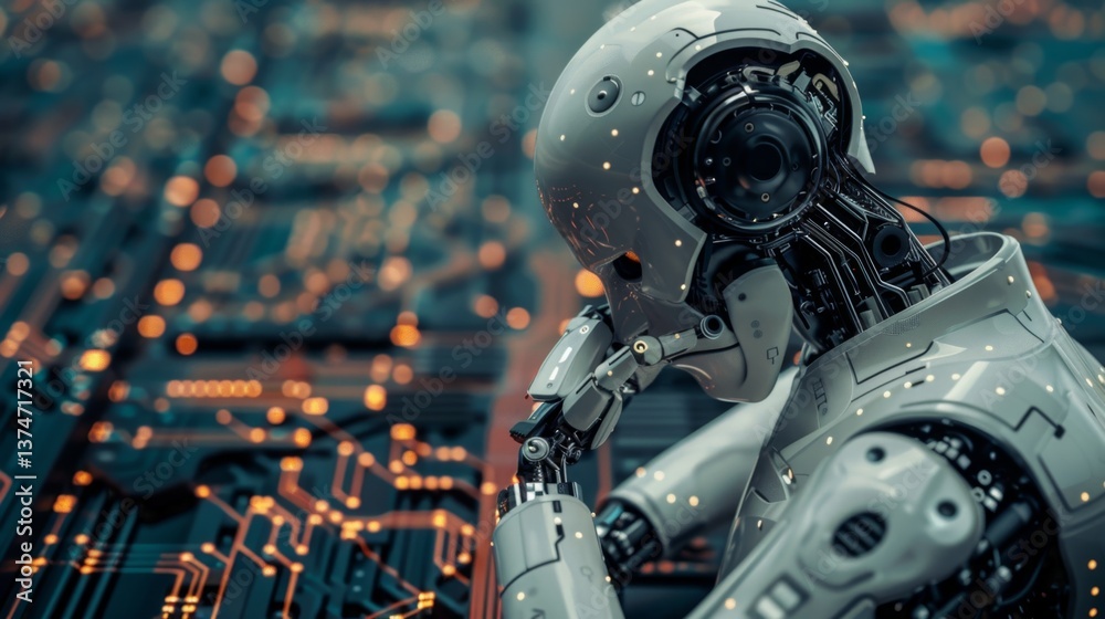 Aufkleber exploring advanced ai technologies for business intelligence and data analysis in modern analytics