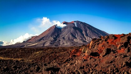 Volcano in the Distance
