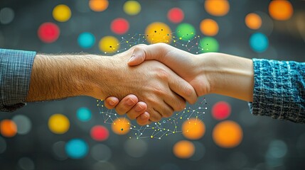 Customer Engagement - Business professionals engaging with customers, building relationships, and improving customer experience through various channels, including digital and in-person communication.