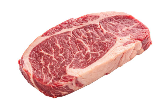 孤立した牛肉の塊.
