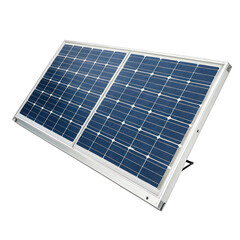 a modern solar panel generating clean energy for a sustainable future