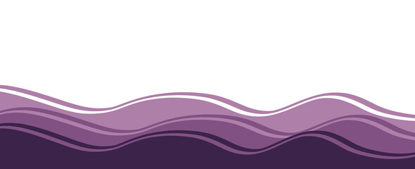 abstract wave on transparent background