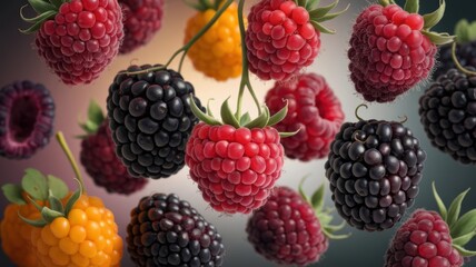 Background with berries
