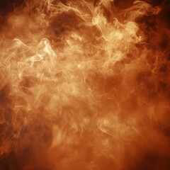Obraz premium Abstract smoke patterns, warm colors. Fluid, ethereal clouds create a dreamy, otherworldly feel. Dynamic movement. Artistic background.