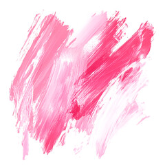 Abstract Pink and White Paint Strokes Energetic Swirls Bold Texture Artistic Expression,