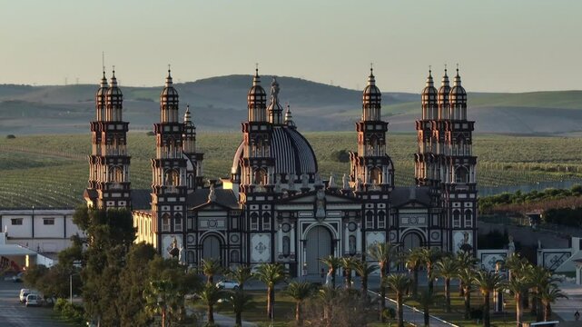 Palmarian Church, Iglesia Palmariana, a Christian church in El Palmar de Troya, Andalucsia, Spain. Claims to Holy SEE.