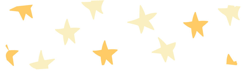Obraz premium Scattered Star Pattern