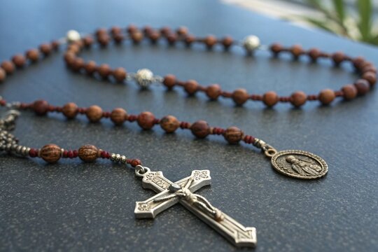 cross and rosary