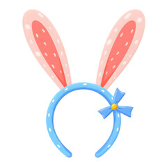 easter bunny with easter eggs