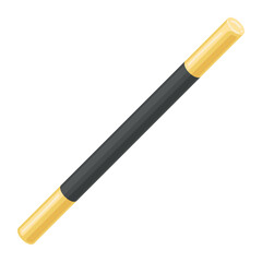 Magic wand icon vector image with white background