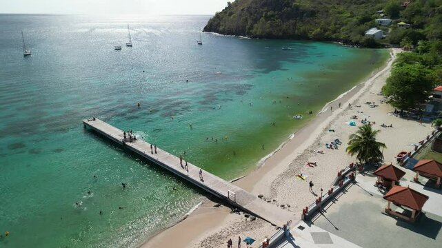 anse d'arlet, martinique, antilles