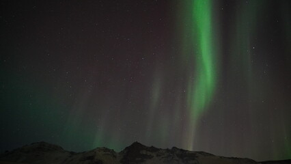 Northern lights in Southern Iceland