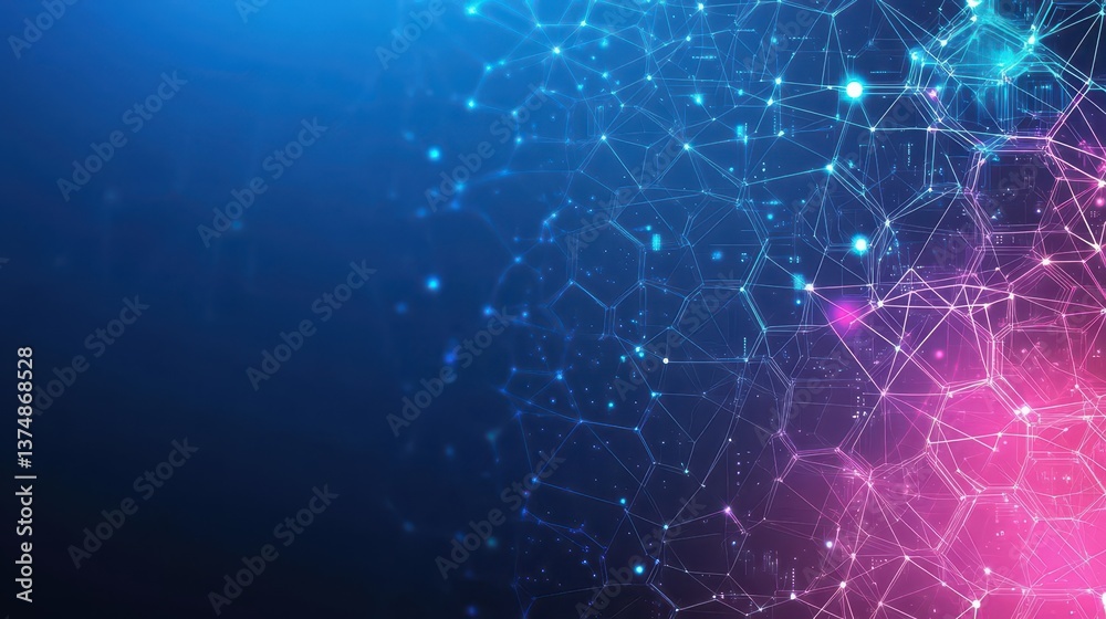 Poster abstract technology digital hi tech concept background