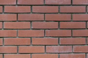 red brick wall