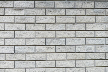 white brick wall