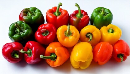red and yellow bell peppers