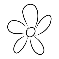 Elegant Floral Vector with Delicate Details