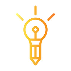 groth Line Gradient Icon