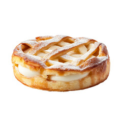 Apple Pie isolated on transparent background