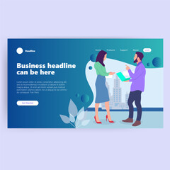 Business Collaboration Webpage