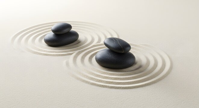  modern zen garden  - Powered by Adobe