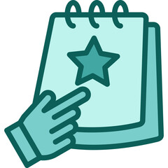 Daily Planner solid icon