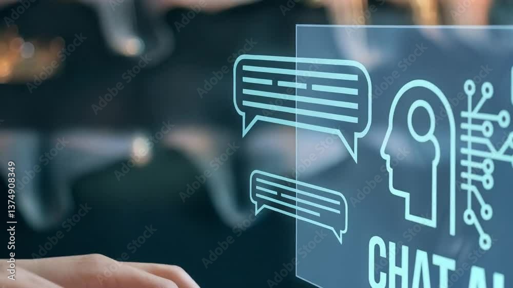 Poster Explore the capabilities of a Chat Bot powered by Artificial Intelligence technology for seamless human interaction and efficient problem-solving in various applications.