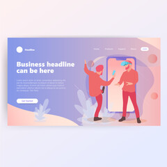 Business Headline, Virtual Reality Experience