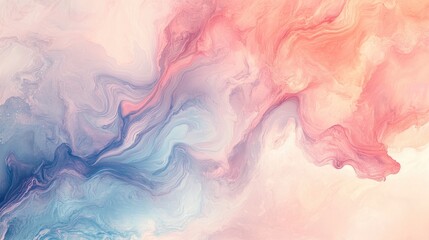 Vibrant abstract waves in soft pastel colours.