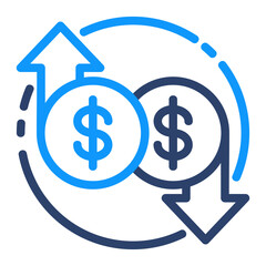 Obraz premium Money transfer