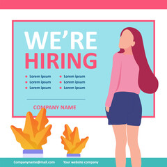 Hiring Announcement for a Company (1)
