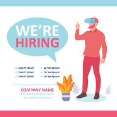Hiring Announcement for Virtual Reality Company