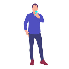 Man taking a selfie (1)