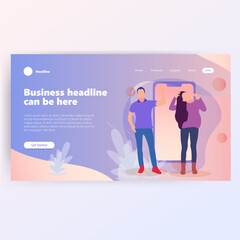 Modern Business Headline Landing Page (2)