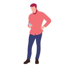 Person using a mobile phone (2)