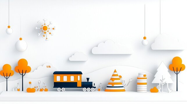 A charming collection of toy related icons in a clean outline