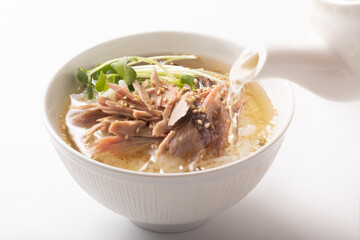 焼きなまり節　茶漬け