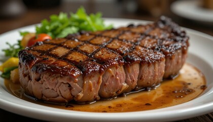 Steak cooked to perfection with a beautiful caramelized crust