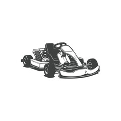 go cart vector illustration 