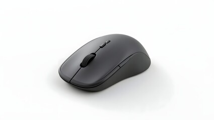 mockup of grey black mouse