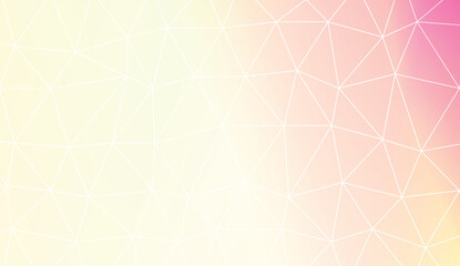 Modern elegant background with polygonal elements. For interior wallpaper, smart design, fashion print. Vector illustration. Creative gradient color.