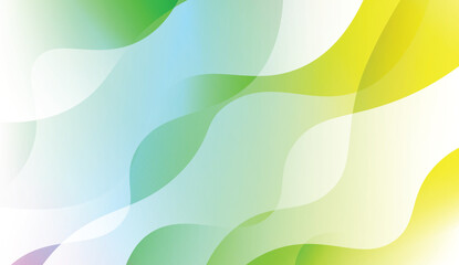 Abstract Waves. Futuristic Technology Style Background. For Creative Templates, Cards, Color Covers Set. Vector Illustration with Color Gradient.