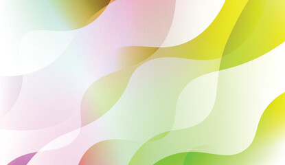 Modern Wavy Background. For Creative Templates, Cards, Color Covers Set. Vector Illustration with Color Gradient.