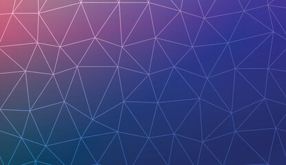 Template background with curved line. Triangles style. For interior wallpaper, smart design, fashion print. Vector illustration. Abstract Gradient Soft Colorful Background.