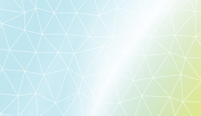 Decorative pattern with triangles style. Background for your business project. Advert, template screen. Vector illustration. Creative gradient color.