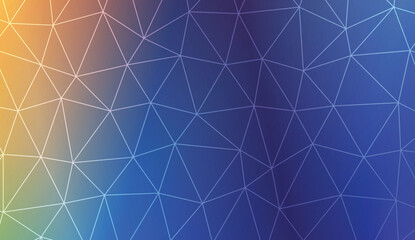 Triangular style. Background for your business project. Advert, template screen. Vector illustration. Blurred Background, Smooth Gradient Texture Color.