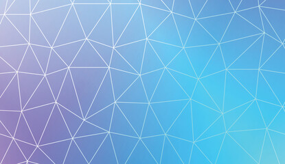 Triangular style. Modern pattern for a brand book. Vector illustration. Creative gradient color.