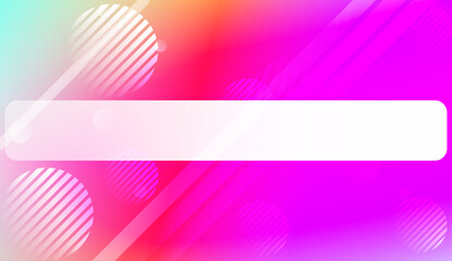 Fototapeta premium Colorful Gradient Color Background with Line, Circle. Wallpaper. For Your Design Ad, Banner, Cover Page. Vector Illustration.